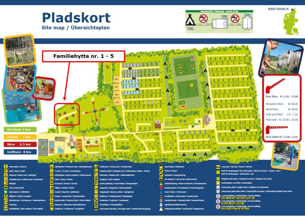 Familiehytte sommerhus campingplads hjørring nordjylland